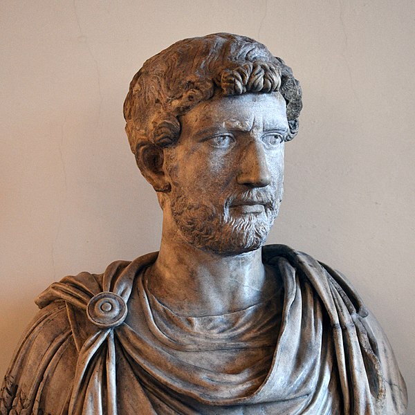 Hadrian's marble portrait